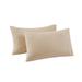 FRYE Cotton Linen Blend Pillowcase Pair Cotton in White | Standard | Wayfair PC4380BGSS-4700