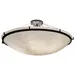Justice Design Group Clouds Ring Round Semi-Flushmount Light - CLD-9687-35-DBRZ