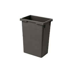 Hailo Inneneimer 1132999 dunkelgrau 38 Liter 378 x 261 x 522 mm Image