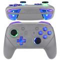 eXtremeRate Multi-Colors Luminated DTFS LED Kit, Thumbsticks Dpad ABXY ZR ZL L R Buttons Chameleon Purple Blue Classical Symbols Keys for Nintendo Switch Pro Controller - Controller NOT Included
