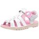 Kickers Infant Girl's Kick Fleur Sandal, White, 10 UK Child