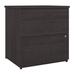 Universel 28W Standard 2 Drawer Lateral File Cabinet in charcoal maple - Bestar 165600-000140