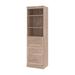 Pur 25W Storage Unit with 3 Drawers in rustic brown - Bestar 26871-000009