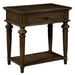 Hekman Wellington Hall Single Drawer Night Stand Wood in Brown/Gray | 31.25 H x 30.25 W x 19.25 D in | Wayfair 25464