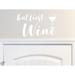 Story Of Home Decals But First Wine Wall Decal Vinyl in White | 10 H x 17 W in | Wayfair KITCHEN 102h