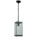 Artcraft Bradgate 19 1/4"H Matte Black Outdoor Hanging Light