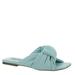 Steve Madden Mentor Slide - Womens 7 Blue Sandal Medium