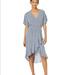 J. Crew Dresses | New J.Crew Mercantile Wrap Dress | Color: Blue/White | Size: Xs