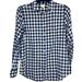 J. Crew Tops | Blue And White Plaid Shirt | Color: Blue/White | Size: S