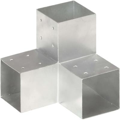 Pfostenverbinder Y-Form Verzinktes Metall 101 x 101 mm Vidaxl