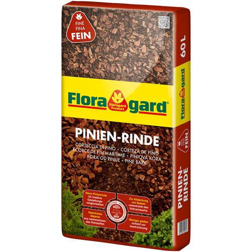 Pinienrinde Pinien Rinde Rindenmulch Rinden Mulch Bodenabdeckung fein (1 x 60L) - Floragard