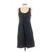 CALVIN KLEIN JEANS Casual Dress: Blue Dresses - Women's Size P