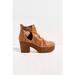 Free People Shoes | Free People Fp Collection Suri Clog Booties $178 Sz 39 | Color: Tan | Size: 39