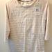 Under Armour Tops | *Nwt*Women's Under Armour Shirt In Size Small* | Color: Tan/White | Size: S