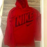 Nike Shirts & Tops | Boy’s Nike Shirt Hoodie! | Color: Red | Size: Lb