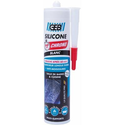silicone 60 mn blanc