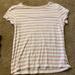 American Eagle Outfitters Tops | American Eagle Outfitters Soft & Sexy Woman’s Striped Shirt Size M | Color: Pink/White | Size: M