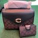 Coach Bags | Coach Tammie Shoulder Bag & Wallet Bundle Set | Color: Black/Brown | Size: Os