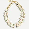 J. Crew Jewelry | J. Crew Rainbow Pop Pearl Layered Necklace | Color: Pink/White | Size: Os