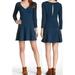 Free People Dresses | Free People Heart Stopper Dress | Color: Blue/Green | Size: S