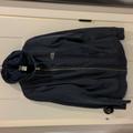 The North Face Shirts | Fleece Lined The North Face Navy Blue Zip Up Hoodie Large Stripe Men's L New! | Color: Blue | Size: L