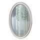 40 * 60cm Oval Bathroom Mirror, Wall-mounted Decorative Mirror, European Retro Style, 50x70cm, High-definition Glass Mirror, Wooden Frame, Bedroom Vanity Mirror, Hotel Lobby, Entrance-5 Colors