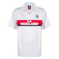 Score Draw AC Milan 1988 Away Retro Football Shirt White Medium