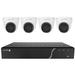 Speco Technologies ZIPK4N1 4-Channel 8MP NVR with 1TB HDD & 4 5MP Night Vision Turret Cameras ZIPK4N1