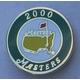 Original Enamelled Stem Golf Ball Marker for the 2000 Masters - excellent 24th birthday gift or 24 year old present