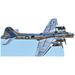 Wet Paint Printing Boeing B-17 Flying Fortress Cardboard Standup | 47 H x 92 W x 1 D in | Wayfair H20242