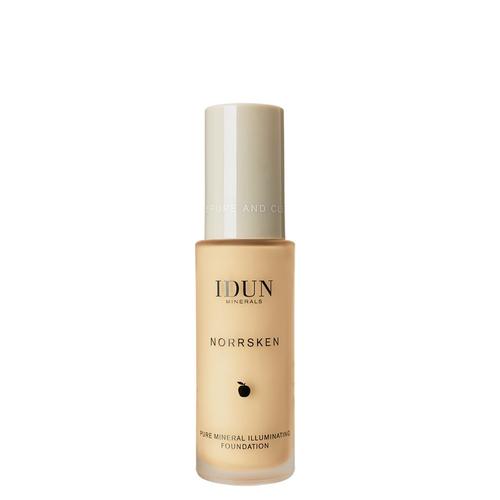 IDUN Minerals – Liquid Mineral Norrsken Foundation 30 ml Svea (Warm Medium)