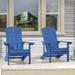 AOOLIMICS Outdoor Adirondack Chair Patio Plastic Single Chair-Set of 2