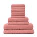 Softee 10-Pc. Towel Set by ESPALMA in Coral