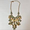 Kate Spade Jewelry | Kate Spade Centro Tiles Statement Bib Necklace | Color: Gold/Green | Size: Os