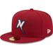 Men's New Era Red Northwest Arkansas Naturals Authentic Collection 59FIFTY Fitted Hat