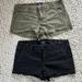 American Eagle Outfitters Shorts | American Eagle Outfitters Shorts Bundle Of 2 | Color: Black/Green | Size: 4