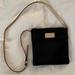 Kate Spade Bags | Kate Spade Leather Trimmed Crossbody Bag | Color: Black/Tan | Size: Os