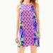 Lilly Pulitzer Dresses | Nwt Lilly Pulitzer Jackie Silk Shift Pecking Order Print Sleeveless Dress | Color: Pink/Purple | Size: S