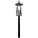 Bromley 22 3/4" High Museum Black 4 Watts Outdoor Post Light