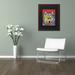 Trademark Fine Art 'Magua' by Dean Russo Framed Graphic Art Canvas, Wood in Green | 18.75 H x 22.75 W in | Wayfair ALI2673-W1114MF