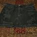 American Eagle Outfitters Skirts | American Eagle Outfitters Distressed Denim Skirt | Color: Black/Gray | Size: 12