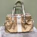 Coach Bags | Coach Signature Tan Canvas Shoulder Bag | Color: Tan/White | Size: Os