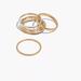 Madewell Jewelry | Nwt Madewell Delicate Stacking Ring Set | Color: Gold/Silver | Size: Os