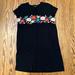 American Eagle Outfitters Dresses | Ae Embroidered Mini Dress | Color: Black | Size: Xs