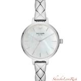 Kate Spade Accessories | Kate Spade Metro Stainless Steel Mother Of Pearl Ladies Watch | Color: Tan | Size: Os