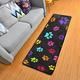 Mnsruu Colorful Animal Foot Prints Paws Cat Dog Runner Rug Kitchen Kitchen Mat Bath Rug Doormat Large Runner Carpet 72" X 24" …