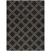 Black 84 x 63 x 0.01 in Indoor/Outdoor Area Rug - Balta Rugs Geometric Indoor/Outdoor Area Rug Polypropylene | 84 H x 63 W x 0.01 D in | Wayfair