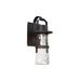 Modern Forms Balthus 1 - Bulb Outdoor Wall Lantern Aluminum/Glass/Metal in Brown | 21" H x 9" W x 10.75" D | Wayfair WS-W28521-ORB