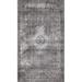 Gray/White 60 x 0.35 in Indoor Area Rug - Bloomsbury Market Stina Traditional Gray/Off White Area Rug Polyester/Wool | 60 W x 0.35 D in | Wayfair