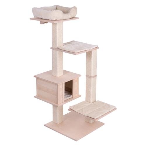 Natural Paradise Orchid Vanda Cat Scratching Tree | Cream L